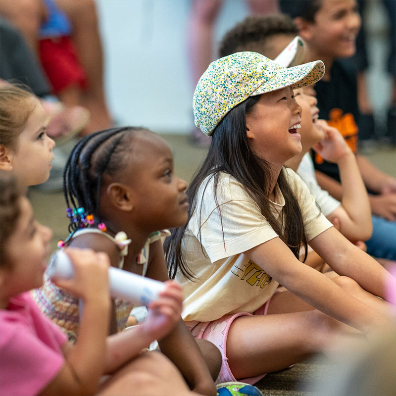 Children at an event at LA County Library
