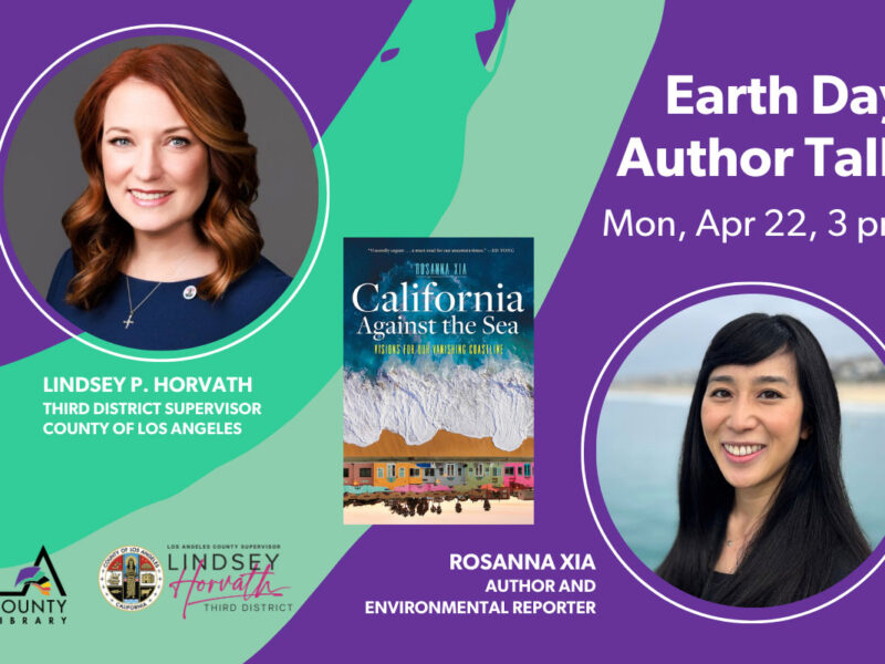 Earth Day Author Talk: Rosanna Xia in conversation with Supervisor Lindsey Horvath
