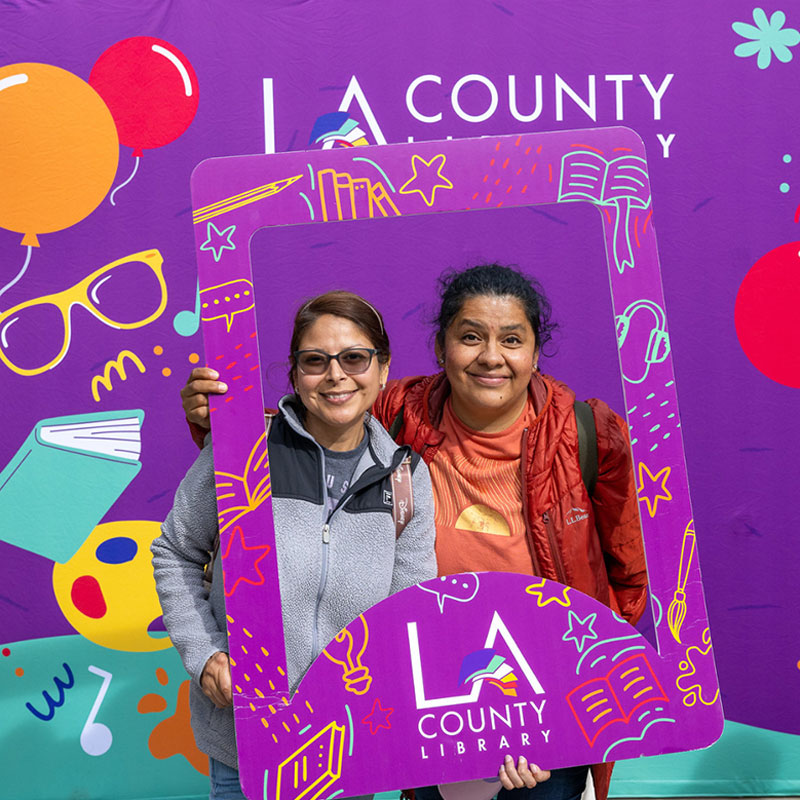 Photo Op for National Library Week and LA County Library