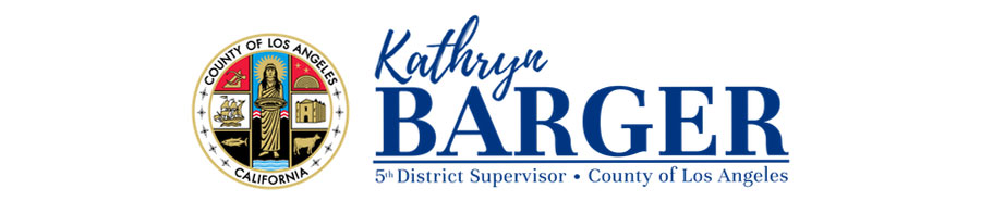 LA County Board of Supervisors Kathryn Barger 5th, District 