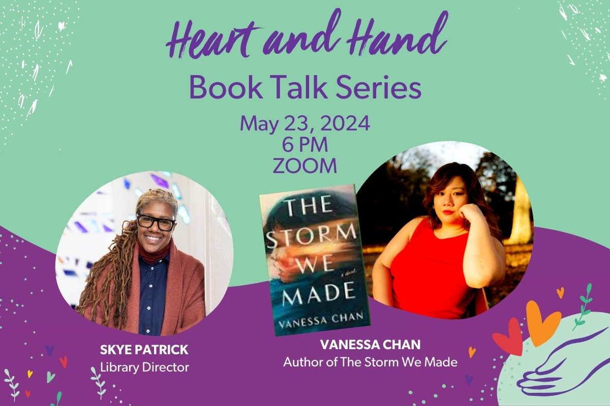 Heart & Hand Book Talk with Vanessa Chan