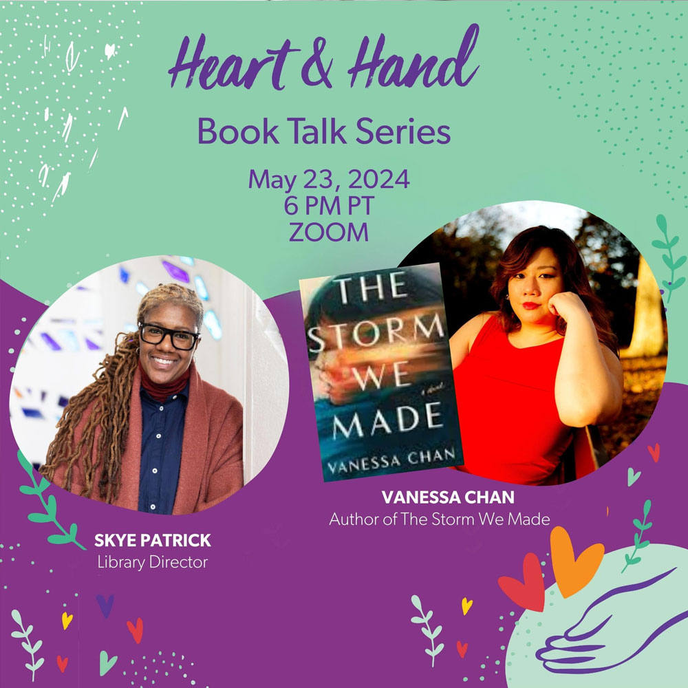 Heart& Hand Book Talk with Vanessa Chan