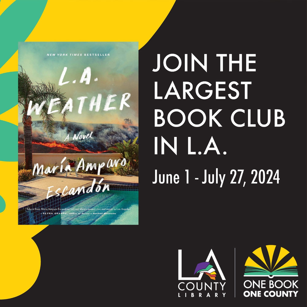 LA County Library's One Book, One County book club 2024