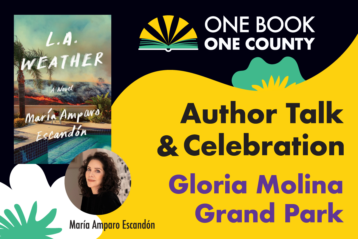 On Book, One County author celebration announcement