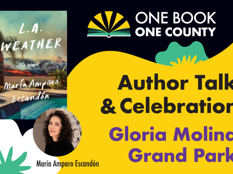 One Book One County Author Talk & Celebration