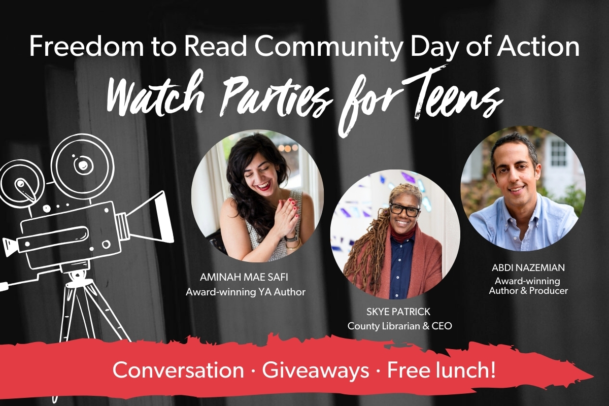 Freedom to Read Watch Party for Teens