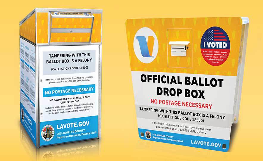 Official Ballot Dropboxes