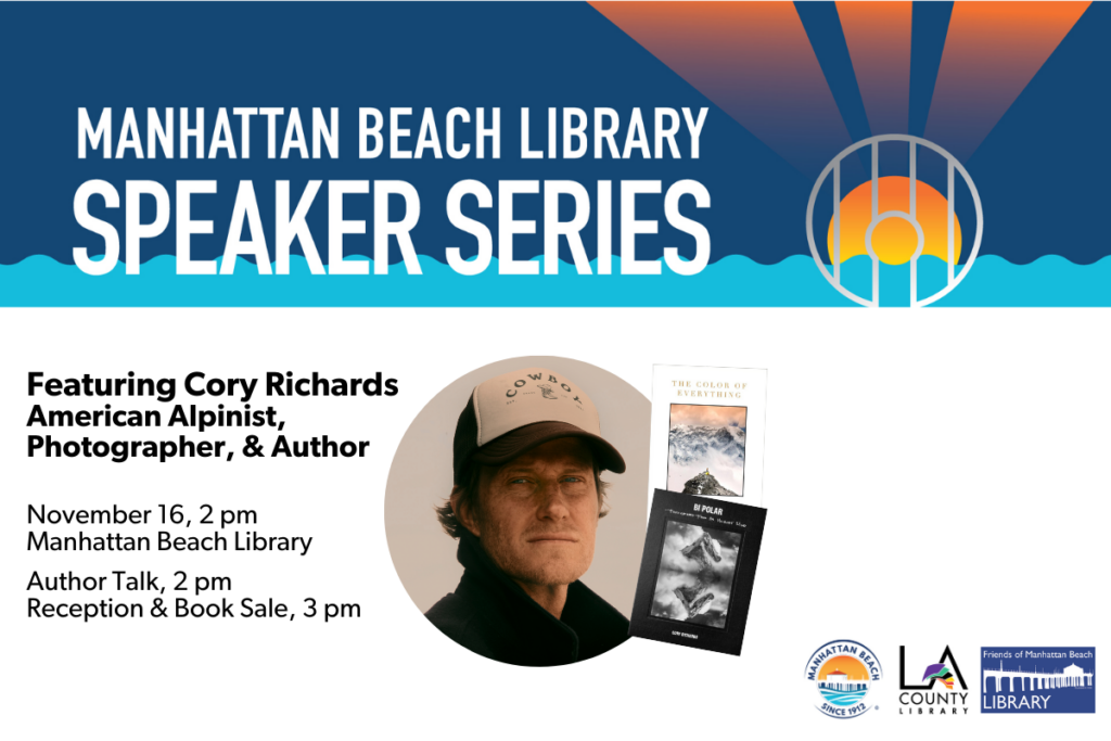 Manhattan Beach Library Speaker Series featuring Cory Richards