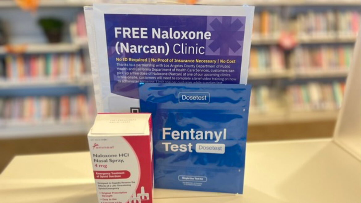 Free Naloxone and Fentanyl test strips