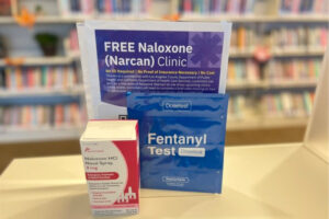 Free Naloxone and Fentanyl test strips