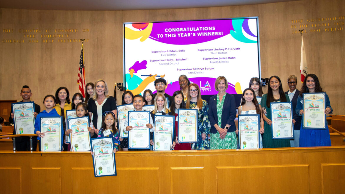 2024 LA County Library Bookmark Contest Winners