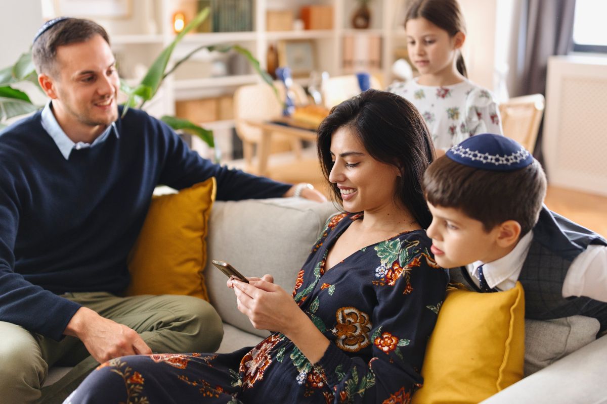 Jewish American family