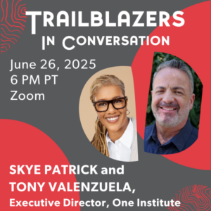 Trailblazers in Conversation with Tony Valenzuela