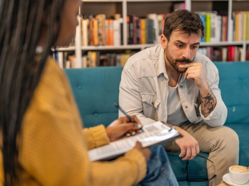 Mental Health counselor & patient