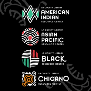LA County Library Cultural Resources logos