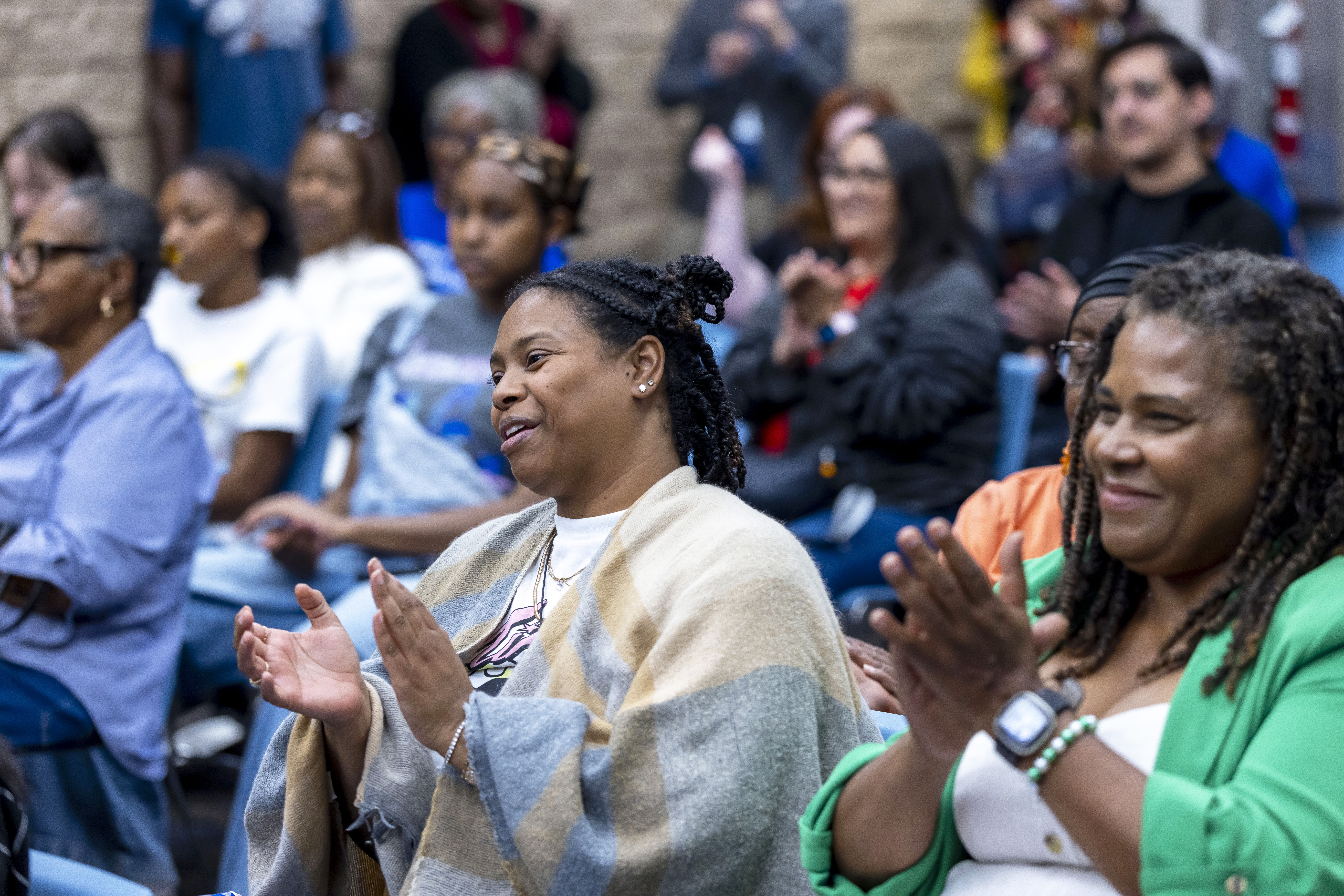 African American and Black women at an event