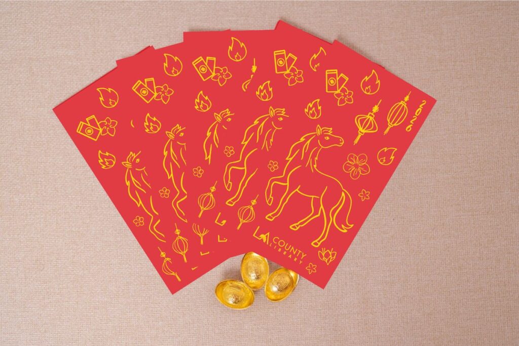Year of the Horse Lunar New Year envelopes