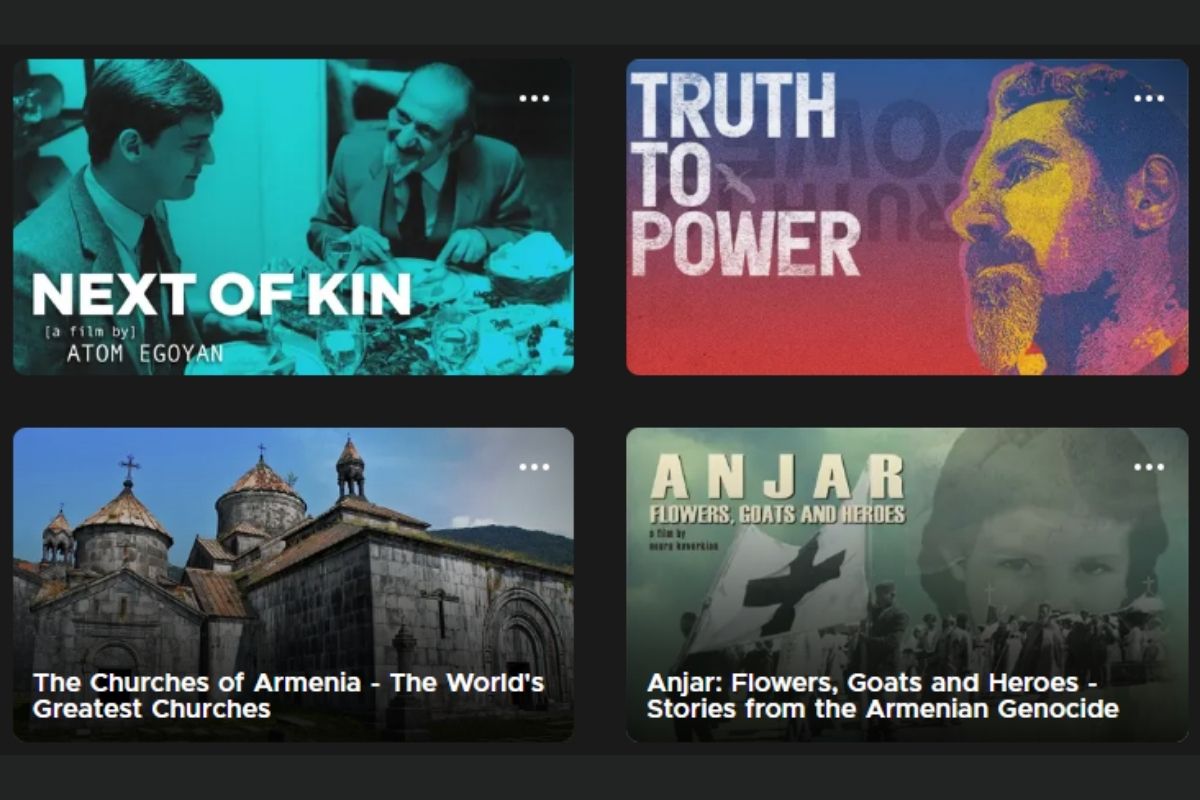 thumbnails of movies on Kanopy