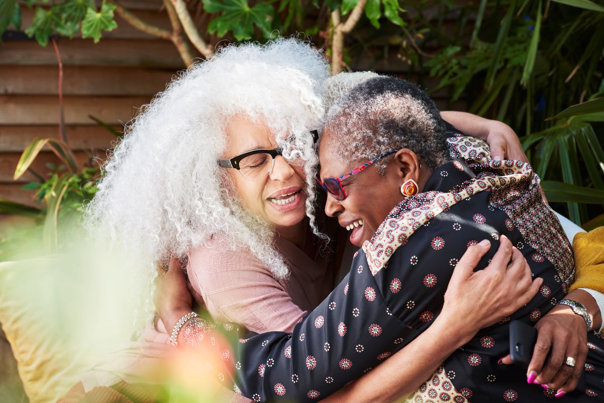 older adults embracing