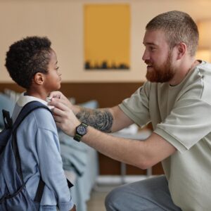 foster father and son