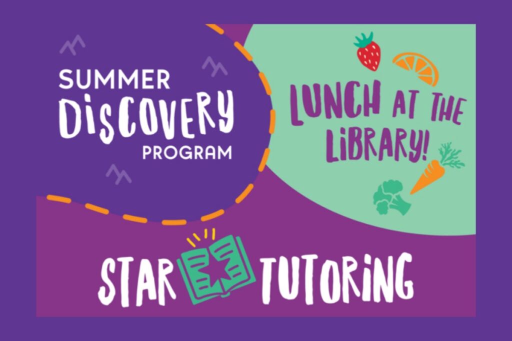 Summer Discovery, Lunch at the Library, Star Tutoring summer programs at LA County Library