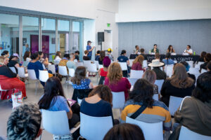 panel discussion at the Next Chapter Writers' Summit