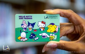Hello Kitty&reg; & Friends LA County Library card