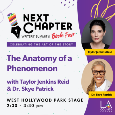 2026.11.14 NCWS TJR Taylor Jenkins Reid and Dr. Skye Patrick: The Anatomy of a Phenomenon