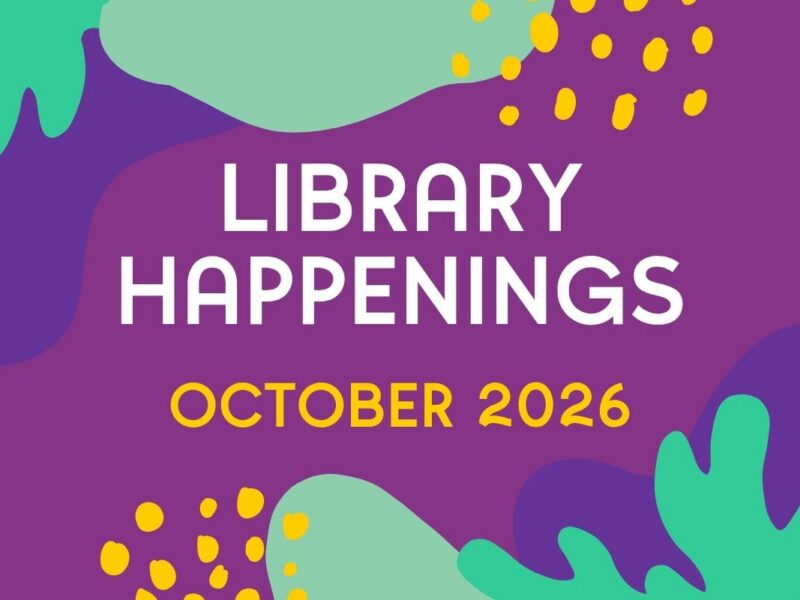Library Happenings October